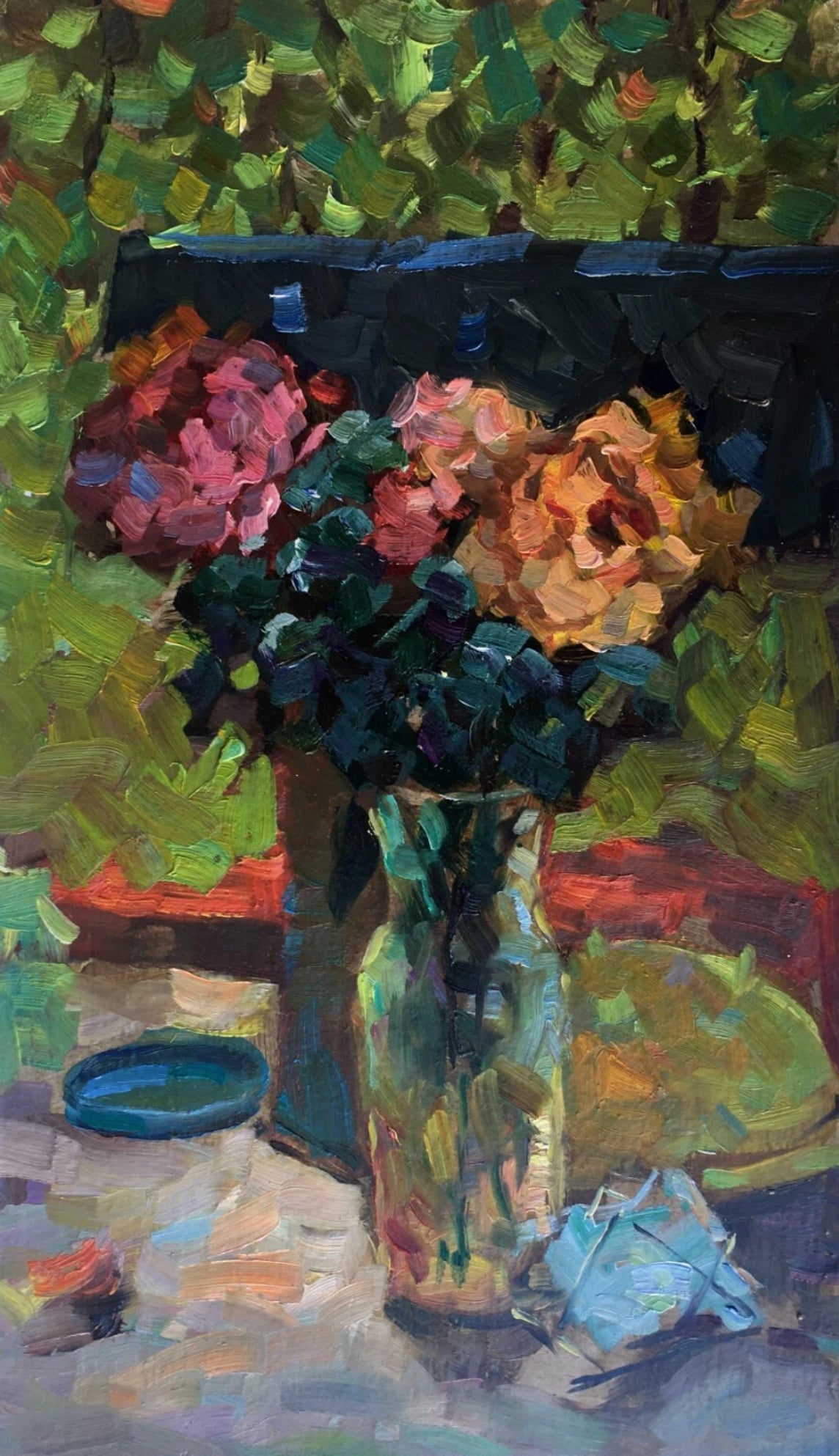Roses Painting